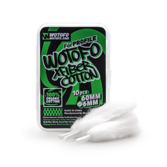 Wotofo XFiber Cotton 6mm 10PCS