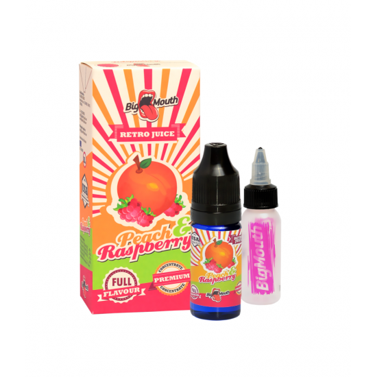 Big Mouth Retro Juice Peach Raspberry 10ml